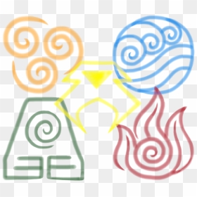 Avatar Four Elements Symbols, HD Png Download - avatar movie png