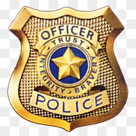 Badge Clipart Cop Badge, Picture - Transparent Background Police Badge Clipart, HD Png Download - fbi badge png