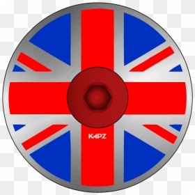 Round Uk Flag, HD Png Download - union jack png