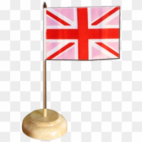 Great Britain Union Jack Pink Table Flag - Flag, HD Png Download - union jack png
