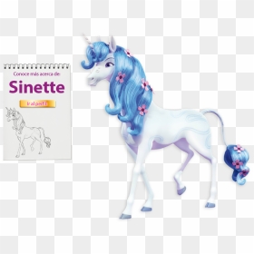 Mia And Me Sinette, HD Png Download - unicornios png