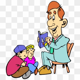 After-school Story Time , Png Download - Teacher Reading To Students, Transparent Png - story time png