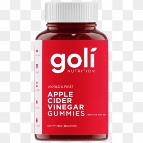 New Goli Bottle - Goli Apple Cider Vinegar Gummies Gnc, HD Png Download - apple cider png
