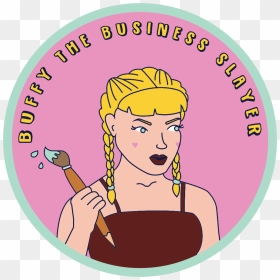 Buffy The Business Slayer Logo, HD Png Download - slayer png