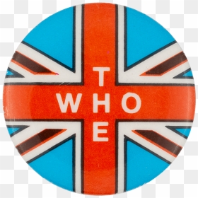 The Who Union Jack Light Blue - Swarovski Crystal Rose, HD Png Download - union jack png