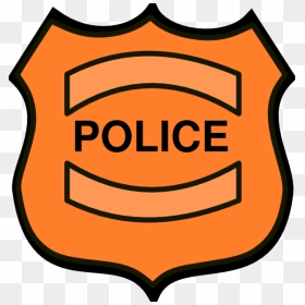 Police Badge Clip Art At Clker - Police Hat Badge Cartoon, HD Png Download - fbi badge png