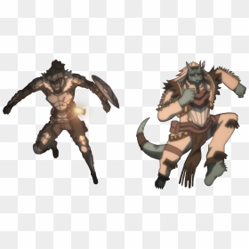 Gs And Lizard Template - Lizard Priest Goblin Slayer, HD Png Download - slayer png