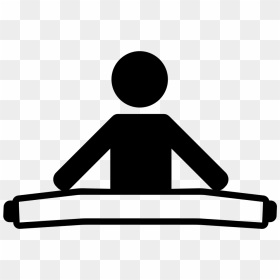 Boy Stretching Both Legs - Icon, HD Png Download - stretching png