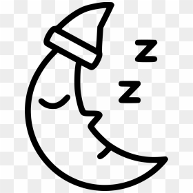 Night Sleepy Time Moon - Sleepy Time Moon, HD Png Download - sleepy png