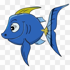 Tropical Fish Cartoons 12, Buy Clip Art - Peces Animados En Png, Transparent Png - pez png