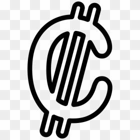 Costa Rica Colon Currency Symbol - Emblem, HD Png Download - colon png