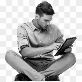 Sitting, HD Png Download - people seating png