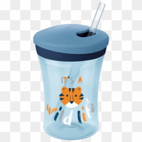 Straw Cup For Toddler, HD Png Download - vaso de agua png