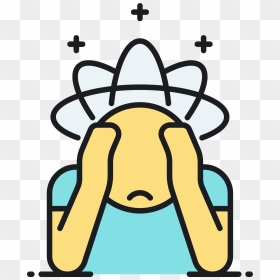 Depressed Icon, HD Png Download - anxiety png
