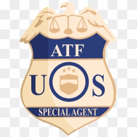 Collection Of Free Excepted - Atf Clipart, HD Png Download - fbi badge png