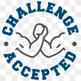 Challenge Accepted Logo, HD Png Download - challenge accepted png