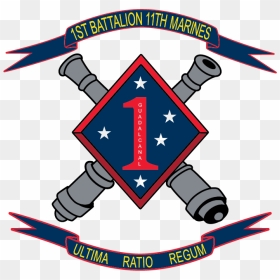 Transparent Drill Sergeant Clipart - 1st Battalion 11th Marines, HD Png Download - marines png