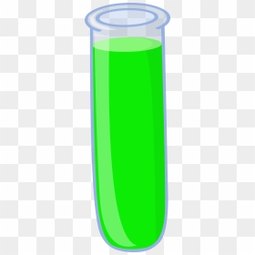 Green Clipart Test Tube - Green Test Tube Png, Transparent Png - test tubes png