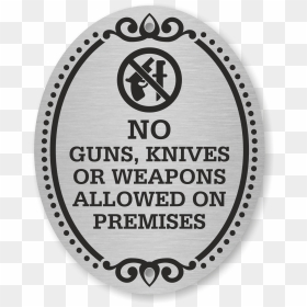 Deliveries Here Sign, HD Png Download - no guns png