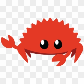 Crabs Clipart Std - Logo Rust Programming Language, HD Png Download - crabs png