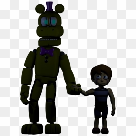 Fredbear With The Crying Child/bv the Crying Child/bite - Fnaf Cryin Child Fredbear, HD Png Download - fredbear png