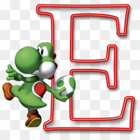 Letra E De Mario Bros, HD Png Download - super mario 64 mario png
