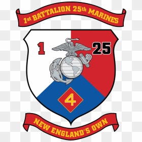 1st Bn 25th Marines Hoodie - 1st Battalion 25th Marines, HD Png Download - marines png