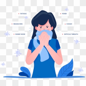 Covid 19 Awareness Run, HD Png Download - cold breath png