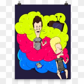 "cloudy Day With Beavis & Butthead - Butt-head, HD Png Download - beavis png