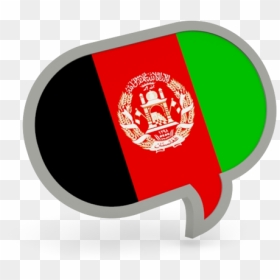 Afghan Flag Speech Bubble, HD Png Download - speech icon png
