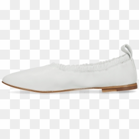 Ballet Pumps Iris 2 Nappa White Sheep Platin - Suede, HD Png Download - nappa png