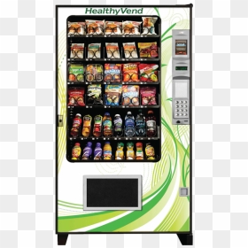 Vending Machine With Healthy Snacks, HD Png Download - vending machine png