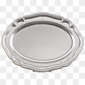 Fine Silverplate Meat Platter - Serving Tray, HD Png Download - platter png