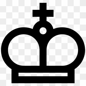 Princess Crown Clipart Black And White With Spades - Uk Queen Crown Icon, HD Png Download - spades png
