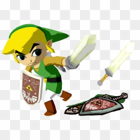 Since The Olden Days This Sword Has Been - Wind Waker Link Sword, HD Png Download - wind waker png