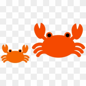 Crabs Animal Clipart - カニ イラスト フリー 素材, HD Png Download - crabs png