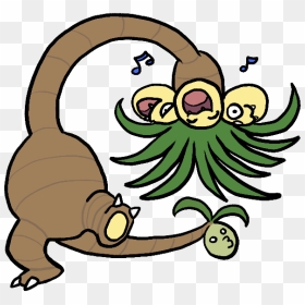 Pokemon Exeggutor Alolan Exeggutor Quick Doodle Radicalheron, HD Png Download - exeggutor png