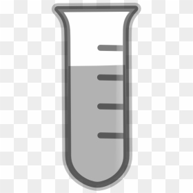 Lab Icon Test Tube 2 Black White Line Art Coloring - Furniture, HD Png Download - test tubes png