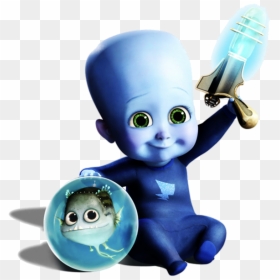 Megamind As A Baby, HD Png Download - megamind png