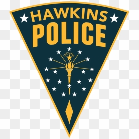 Stranger Things Wiki - Hawkins Police Png, Transparent Png - stranger things title png
