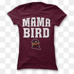 Mama Bird Hokie Shirt, HD Png Download - virginia tech png