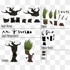 Pc Computer Dont Starve Totally Normal Trees The Spriters - Dont Starve Normal Tree, HD Png Download - dont starve png