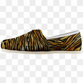 Saki Orange Bengal Tiger Stripe Women"s Comfy Flats, HD Png Download - tiger stripe png