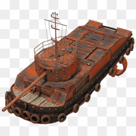 Rusty 90percent - Scale Model, HD Png Download - rust game png