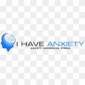 Stress Vs Anxiety - Electric Blue, HD Png Download - anxiety png