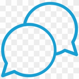 Circle, HD Png Download - chat bubbles png