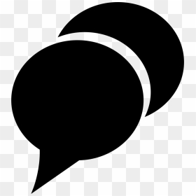 Chat Bubbles Comments , Png Download - Simbolo De Bate Papo, Transparent Png - chat bubbles png