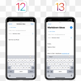 The New Composer Interface In Mail - Ios 13 Segmented Control, HD Png Download - trash emoji png