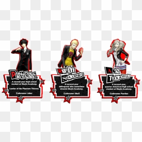 Click To Expand - Ann Takamaki And Joker, HD Png Download - ann takamaki png