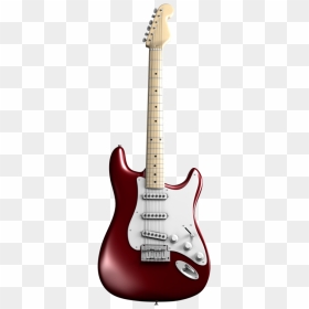 Red And White Fender Stratocaster, HD Png Download - heavy metal png